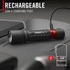 image:imageCoast XP11R 2600 Lumen USBC Rechargeable LED Flashlight with Slide Focusand Pure Beam Focusing Optic 4 Light Modes BlackBlack